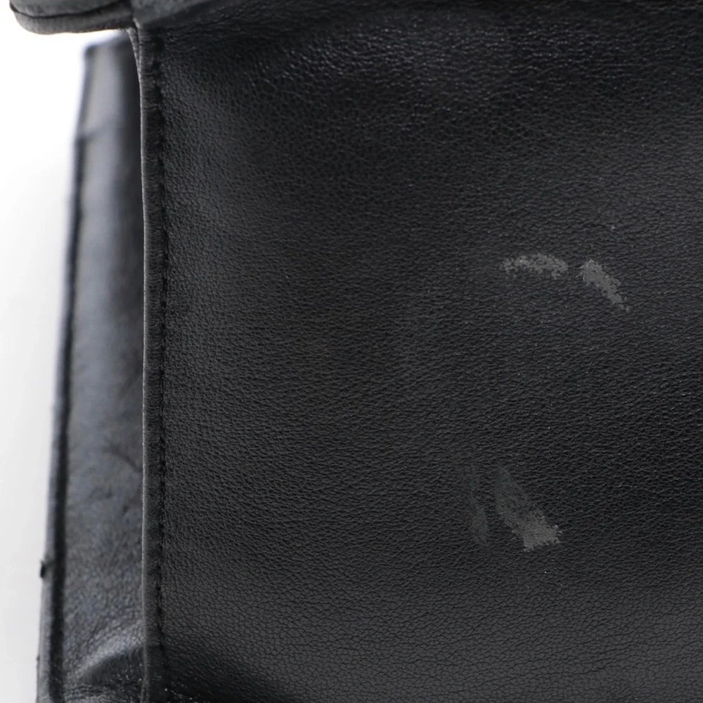 CHANEL Lambskin Quilted Beauty Lock Tote Leather Flap Medium Handbag Purse - Picture 11 of 15